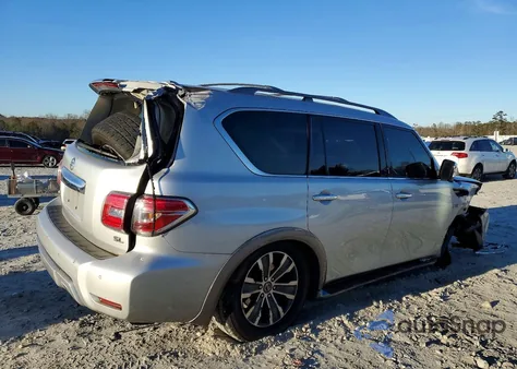 2018 Nissan Armada Sv z USA, uszkodzony, nr VIN JN8AY2ND2J9058343